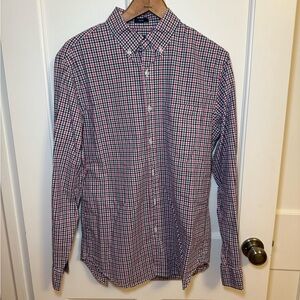 J. Crew Gingham Button-Down Shirt